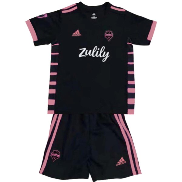 Camiseta Seattle Sounders 2ª Niños 2019-2020 Negro